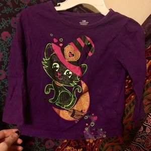 Cat Witch Halloween Glow in Dark